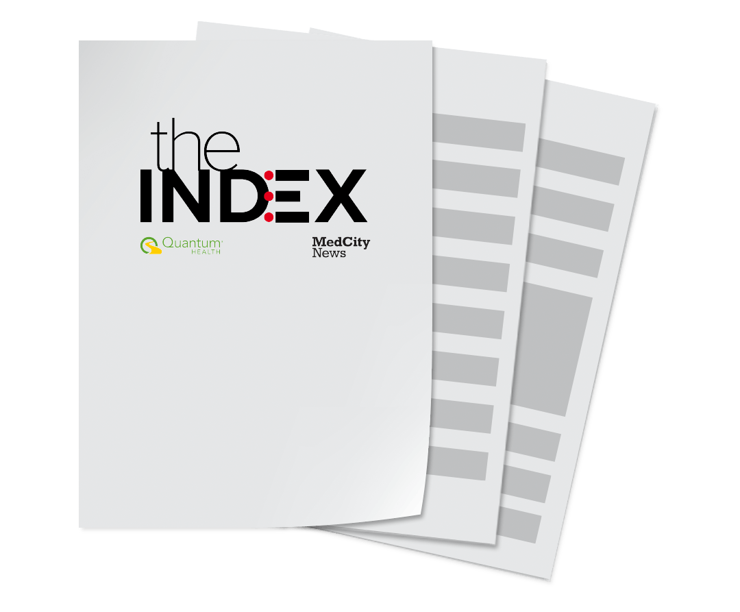 MedCity Index report graphic
