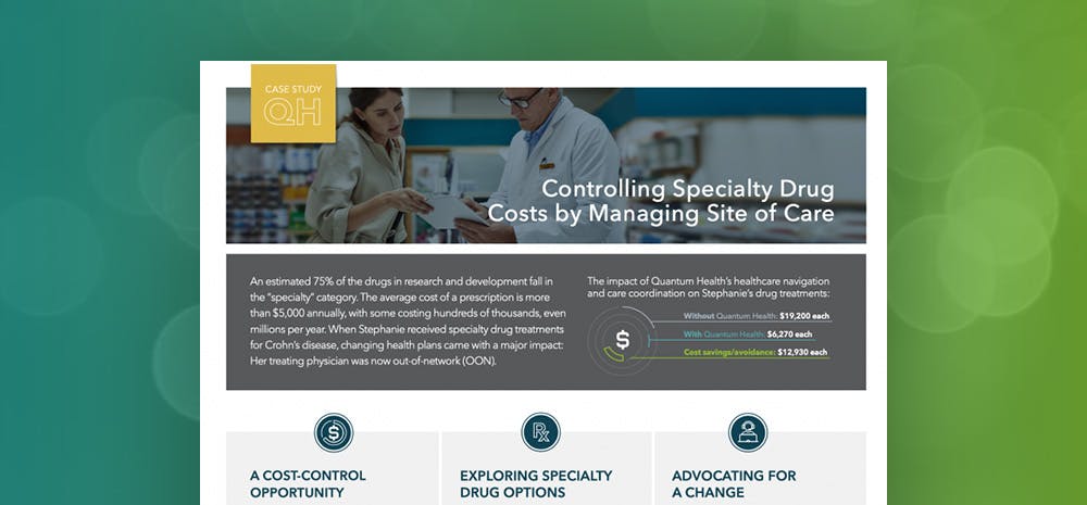 Controlling Specialty Drug Costs by Managing Site-of-Care