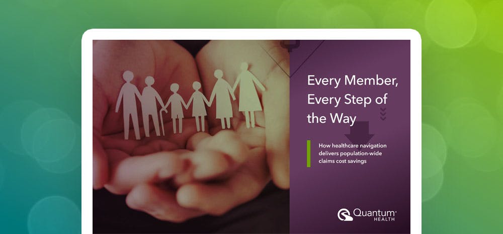 Front cover of the Source of savings report with hands and family