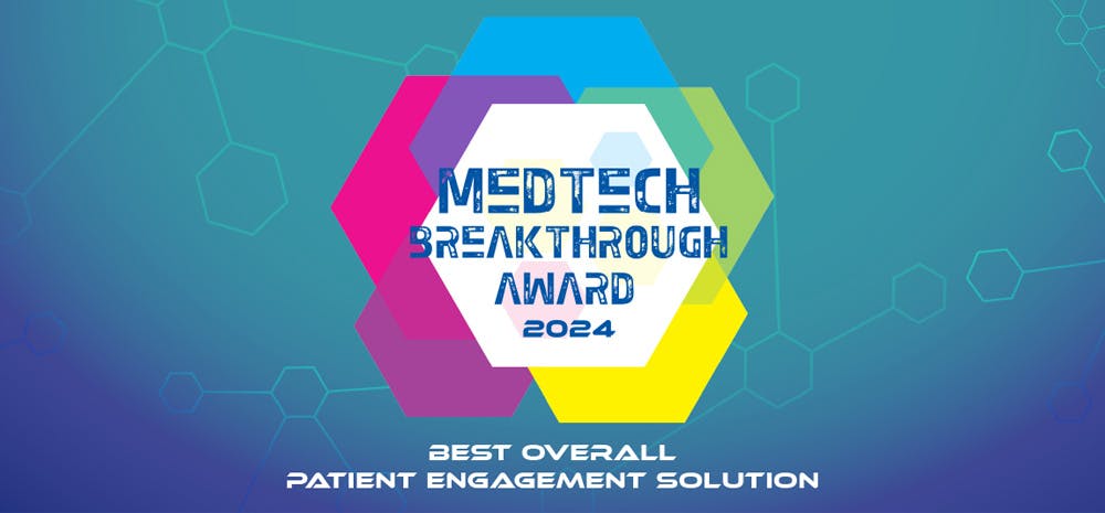 Logo for Medtech Breakthrough Award: Best overall patient engagement solution