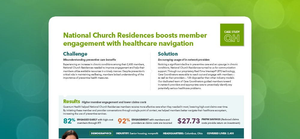 Front page of National Church pdf