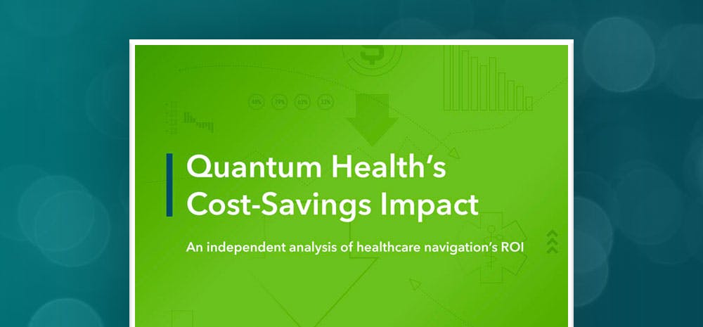 Healthcare cost impact study of all Quantum Health clients