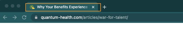 SEO Title Tab