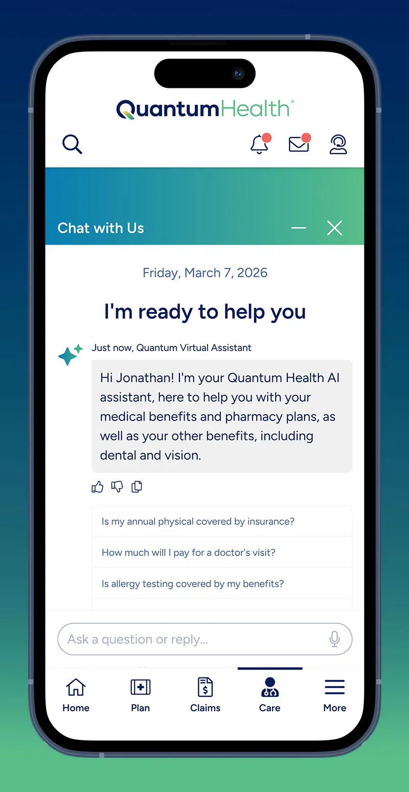 Chat in the app