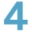 The number 4