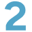 The number 2