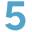 The number 5