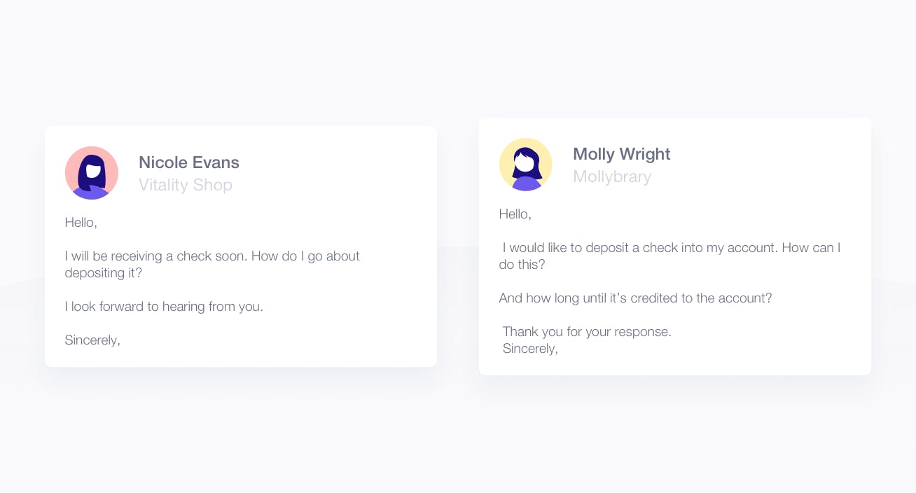 deposit a check on mobile qonto