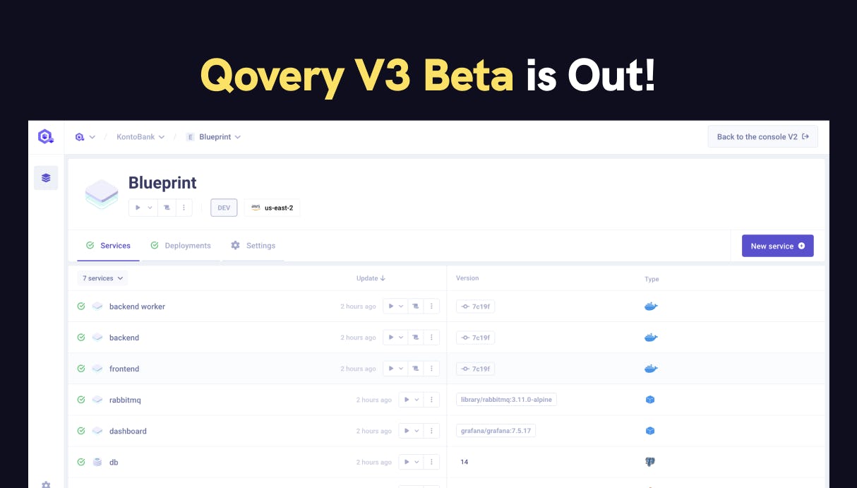 Qovery Screenshot
