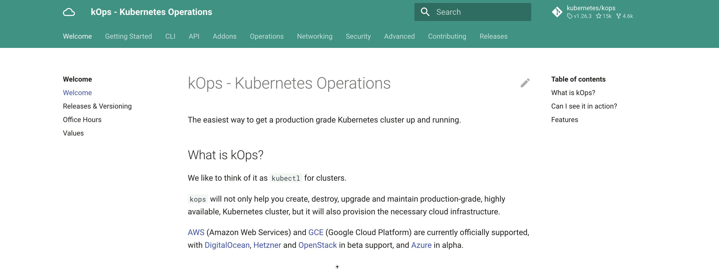 Kops - Kubernetes Operations