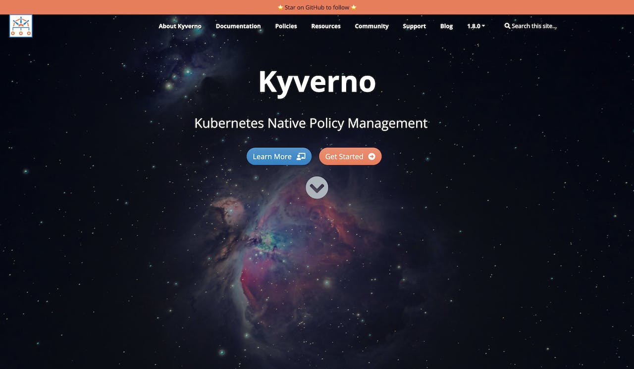 Kyverno Landing Page