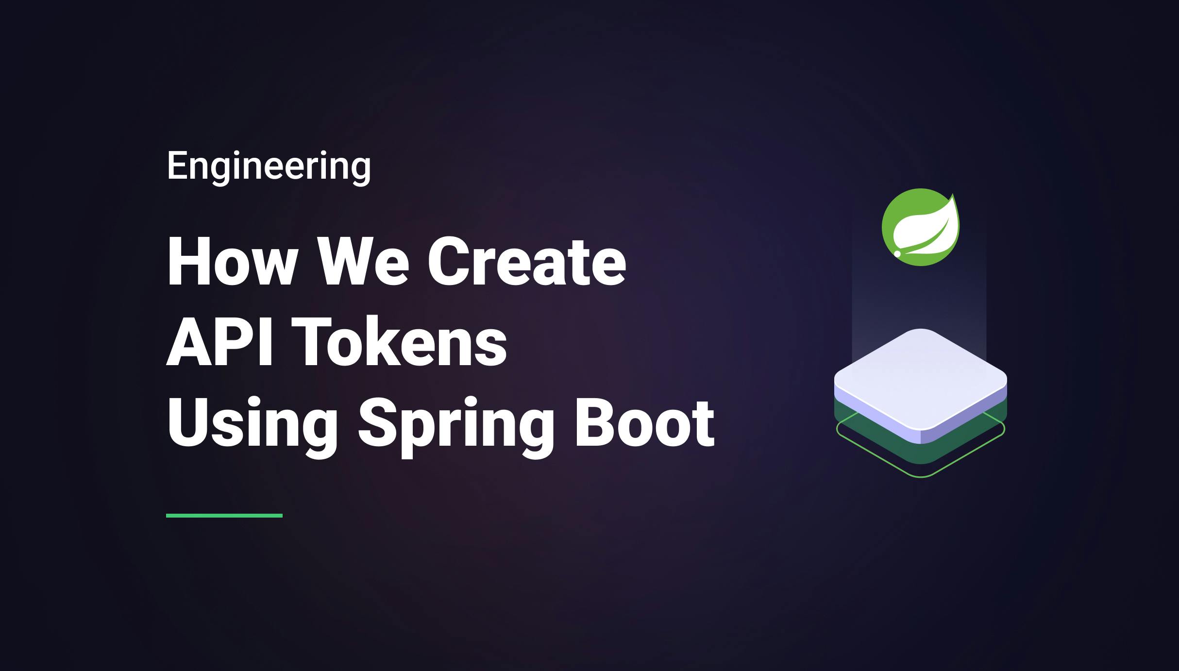 How We Create API Tokens Using Spring Boot