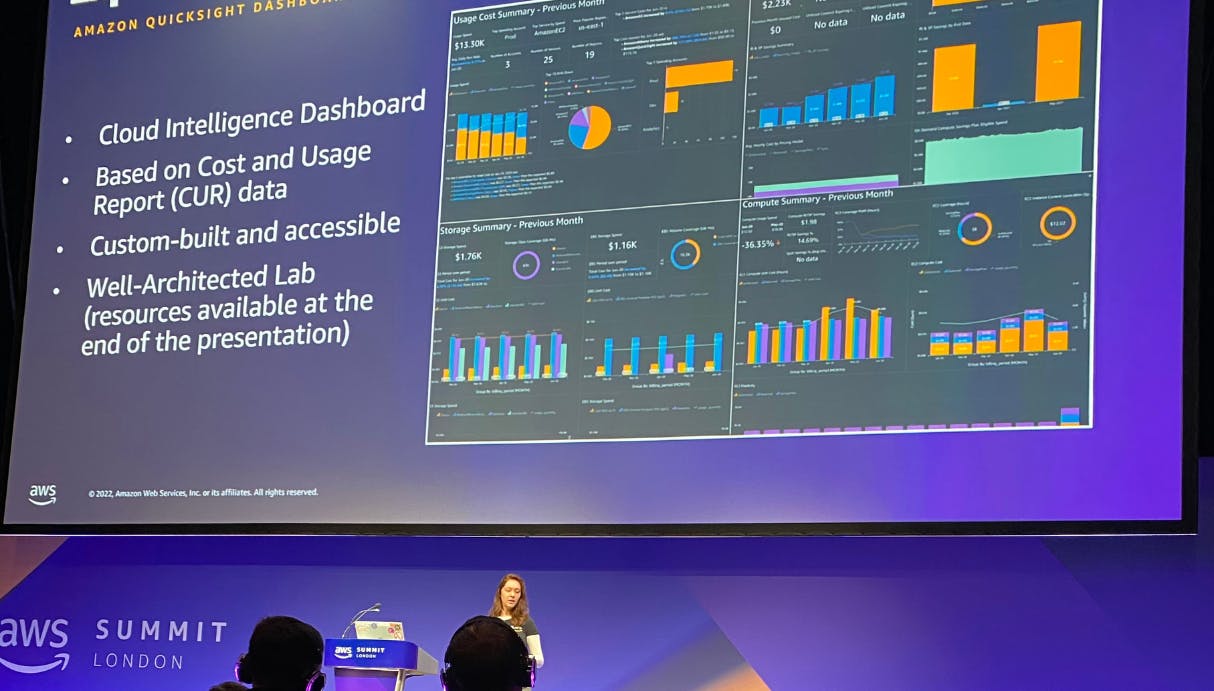 Control, Manage and Optimize AWS Costs session by Nataliya Godunok - AWS Summit London