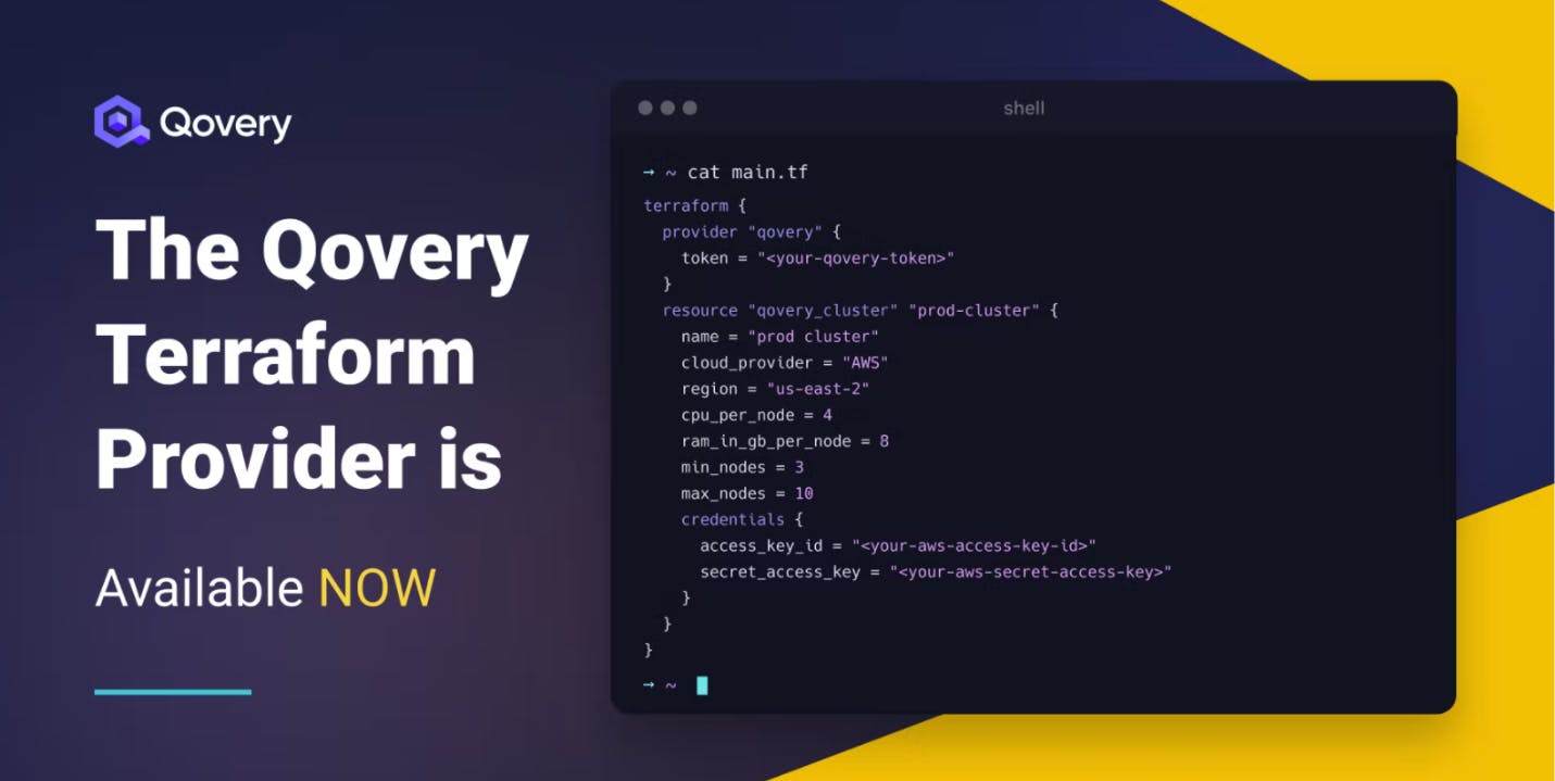 Terraform provider for Qovery 