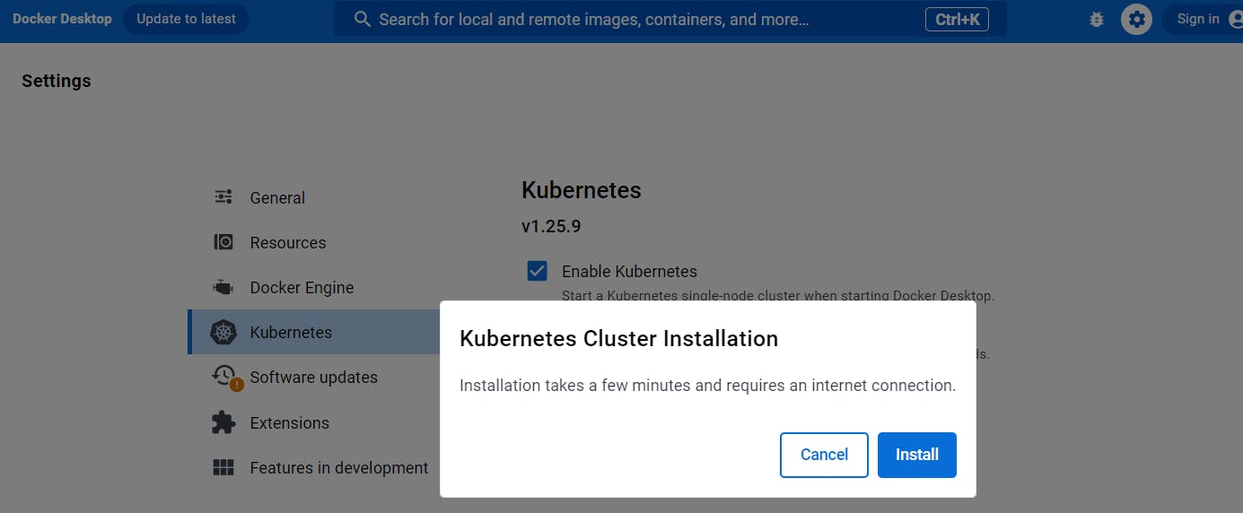 Kubernetes Cluster Installation