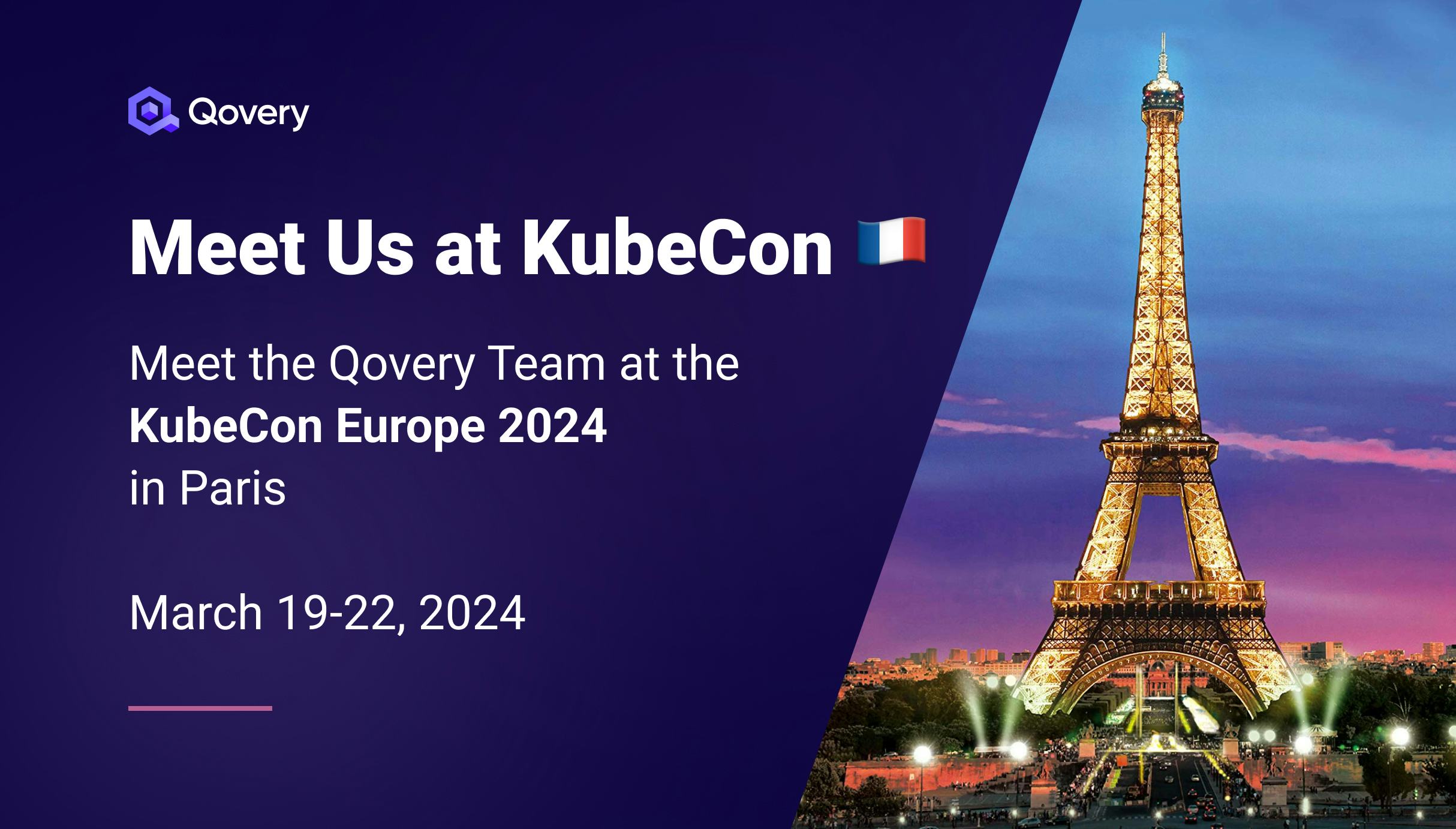 KubeCon Europe 2024 - Meet the Qovery Team  - Qovery