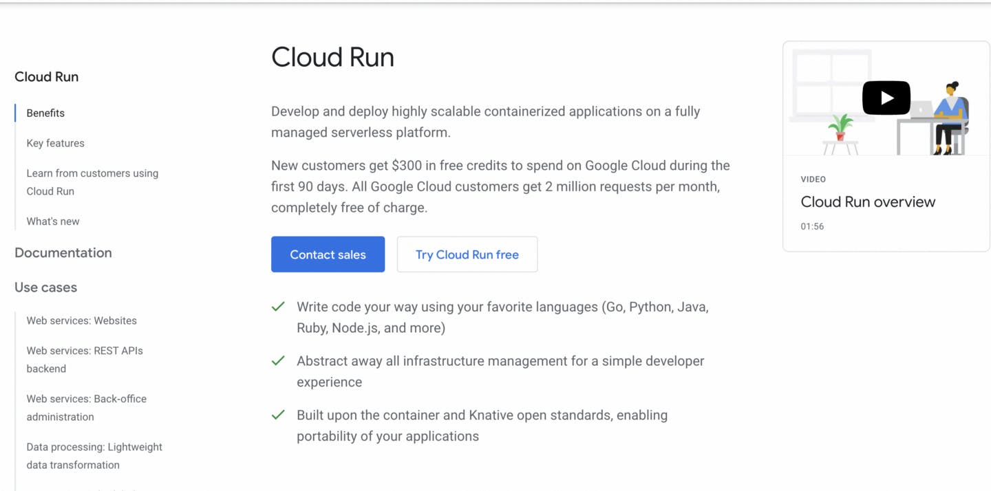 How to get started with Google Cloud Run