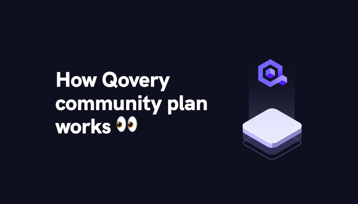 How Qovery Community plan works - Qovery