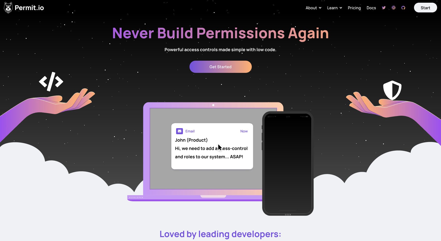 Permit Landing Page