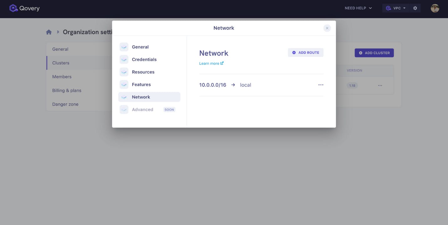 routing table