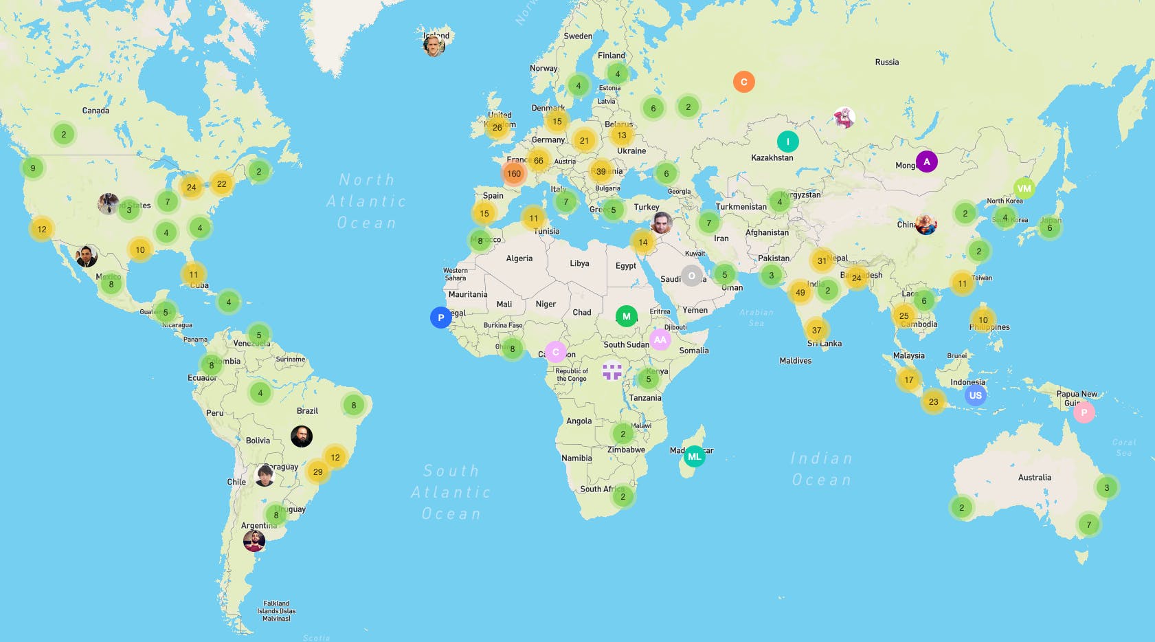 3004 developers from more than 110 countries use Qovery