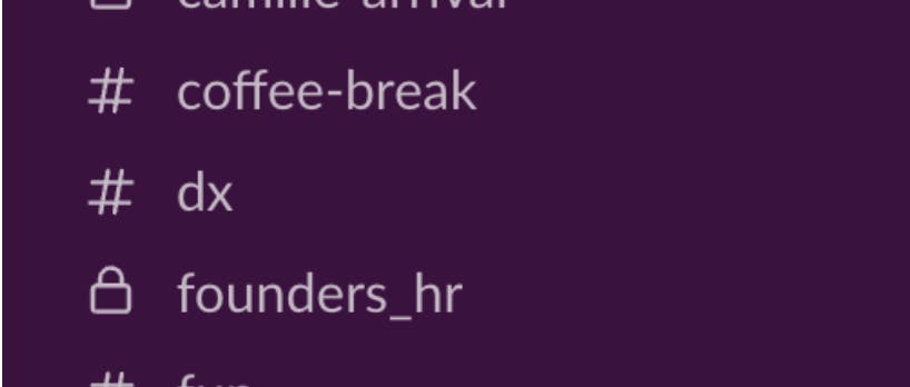 Coffee-Break Slack Channel