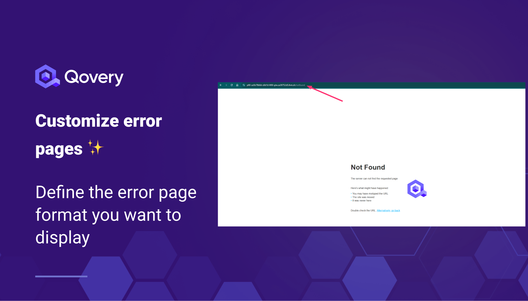 Customize your application error pages