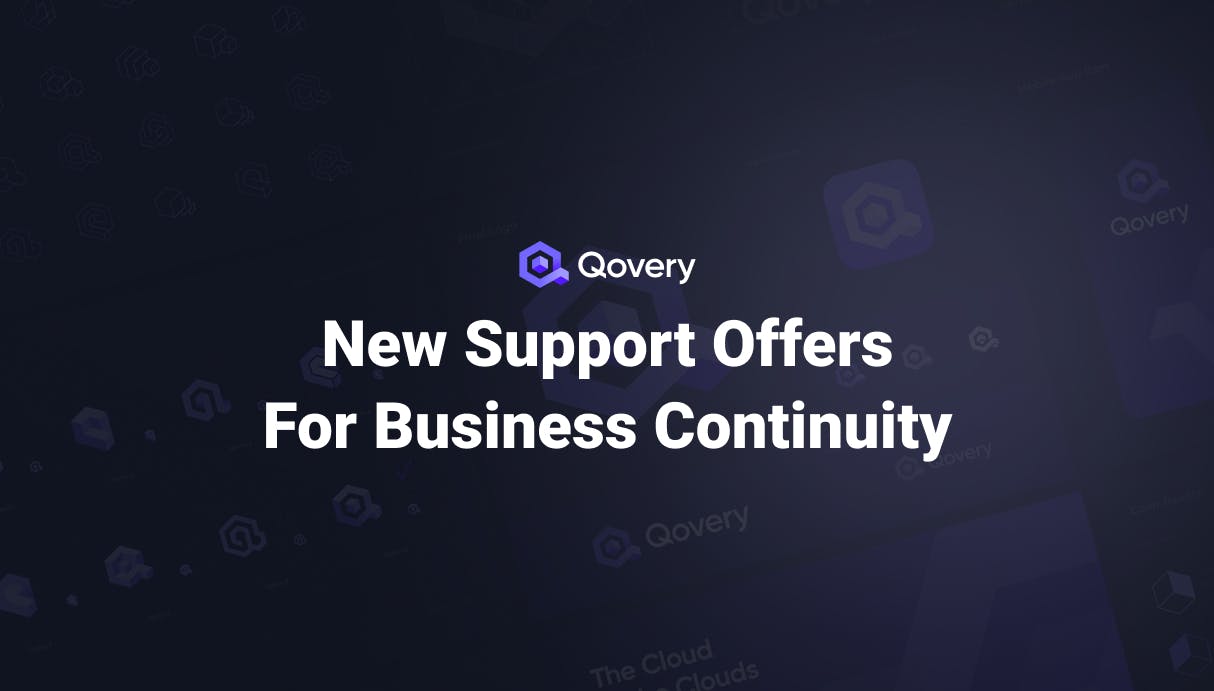 Announcement: New Qovery Support Plans - Qovery
