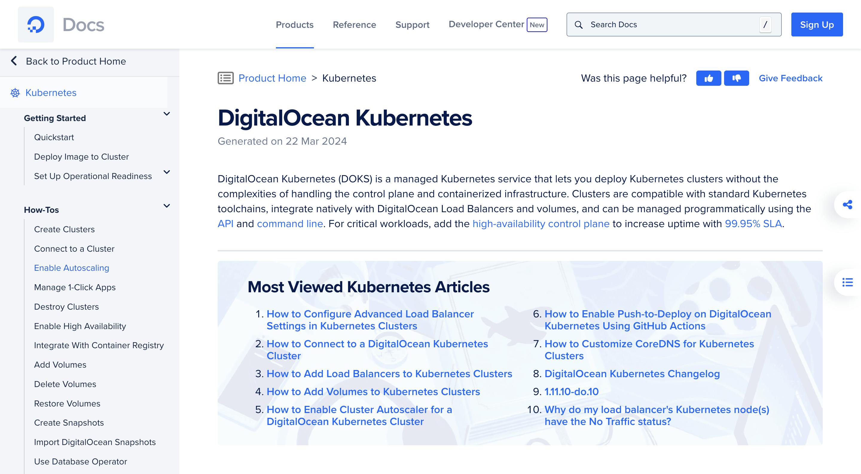 DigitalOcean Kubernetes (DOKS)