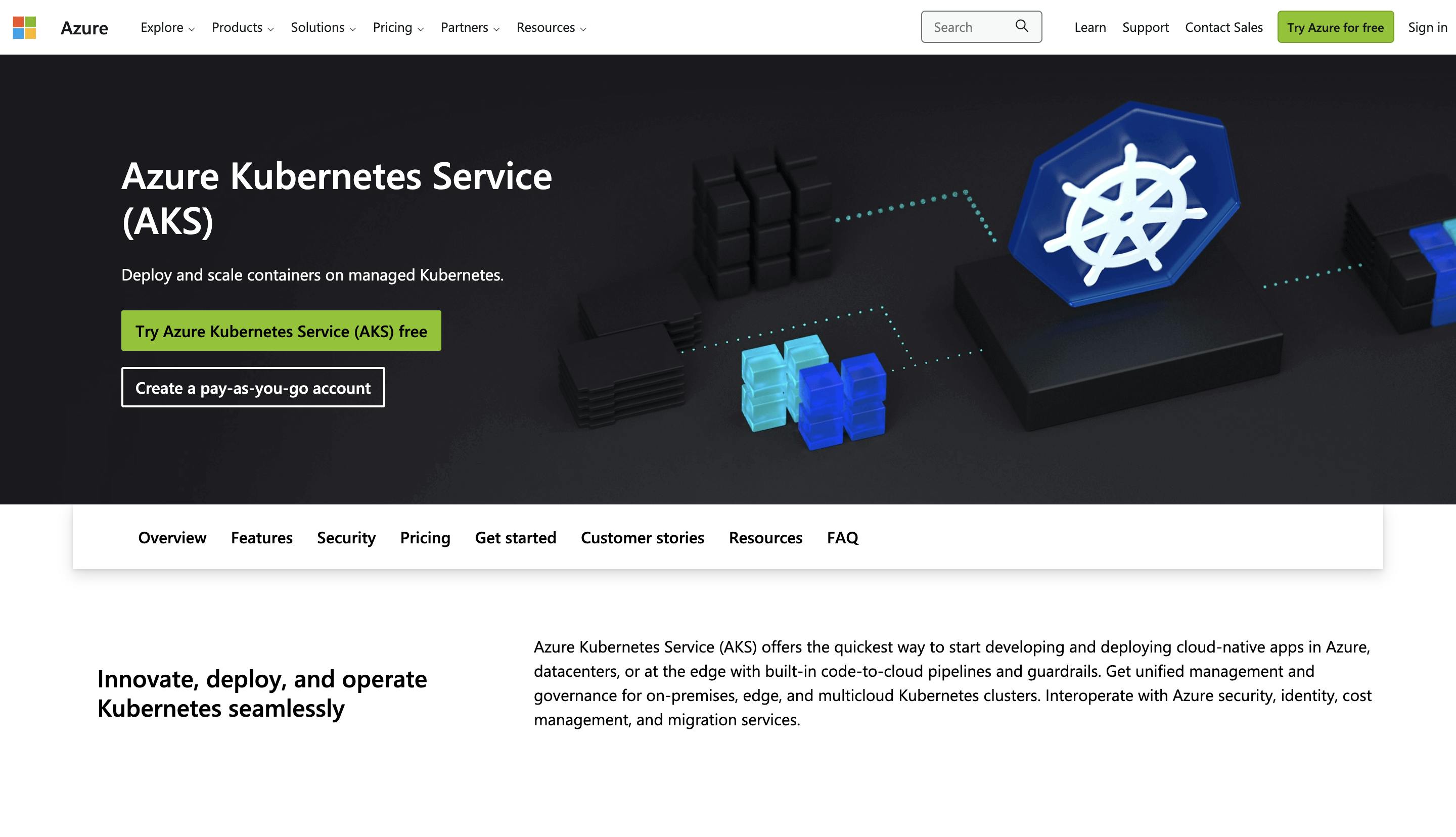 Azure Kubernetes Service (AKS) 