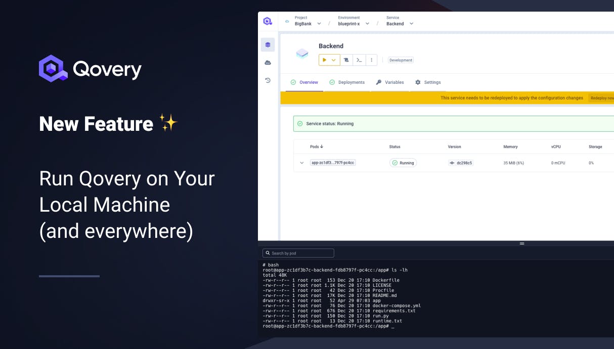 Experience Qovery on Your Local Machine - Qovery