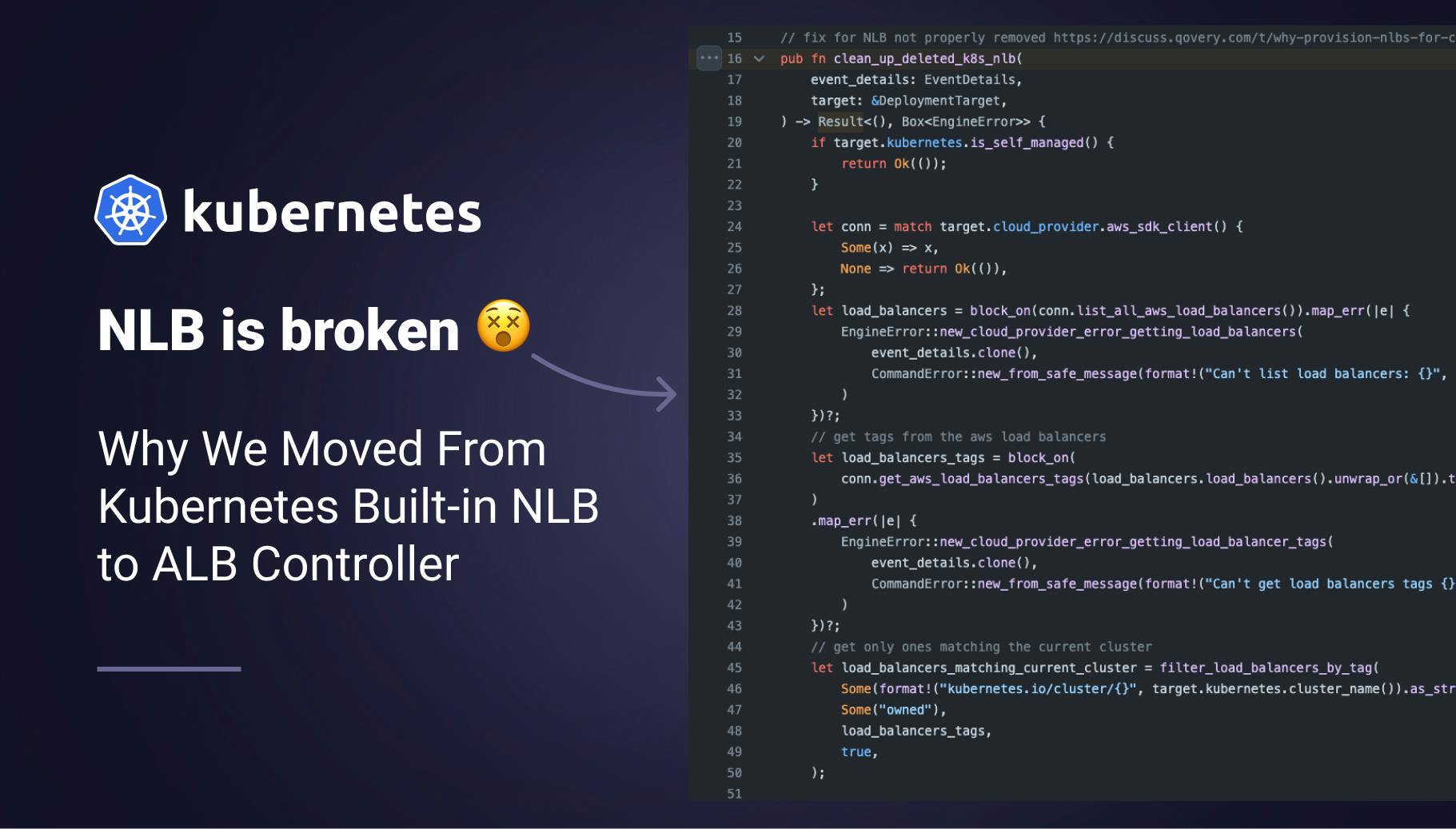 Our migration from Kubernetes Built-in NLB to ALB Controller - Qovery