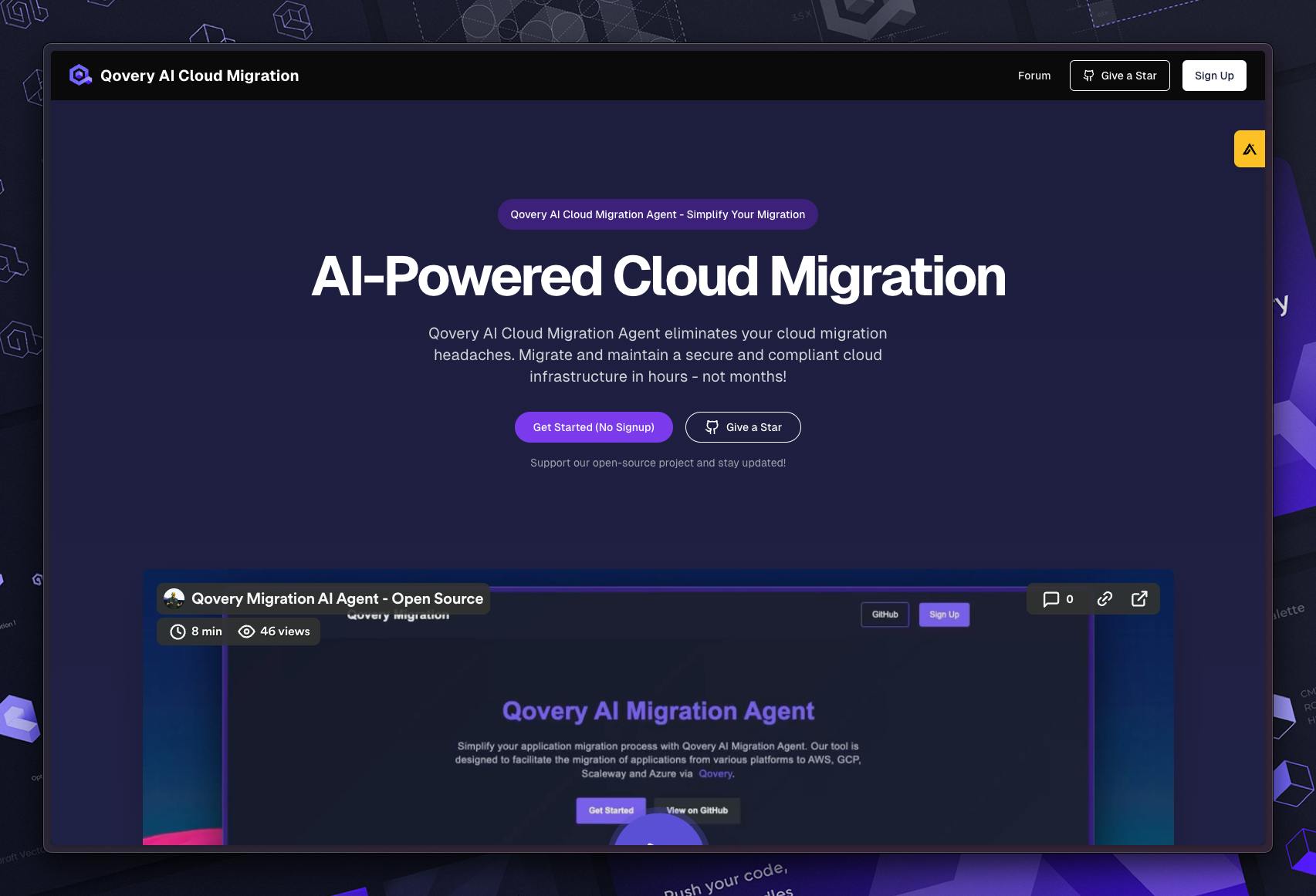 AI-Powered Cloud Migration | Qovery