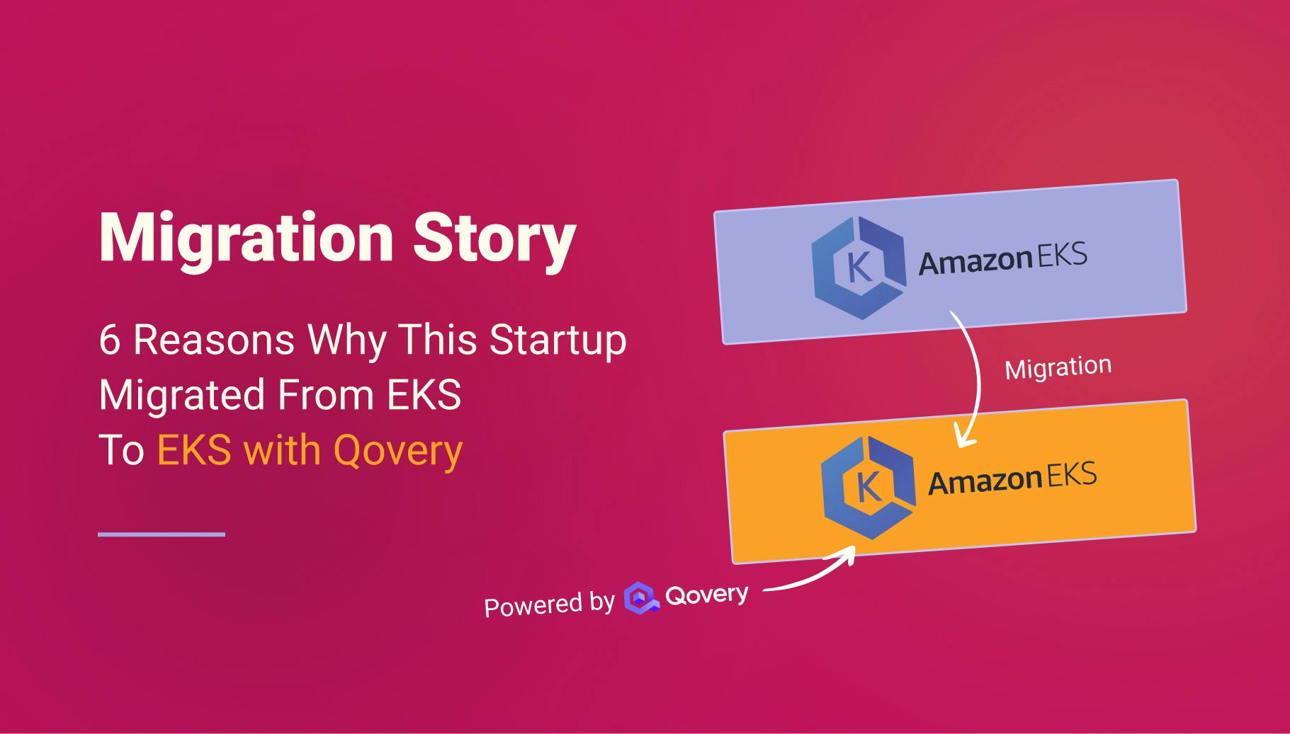 From AWS EKS to AWS EKS with Qovery - 6 Reasons Why This Startup Migrated - Qovery