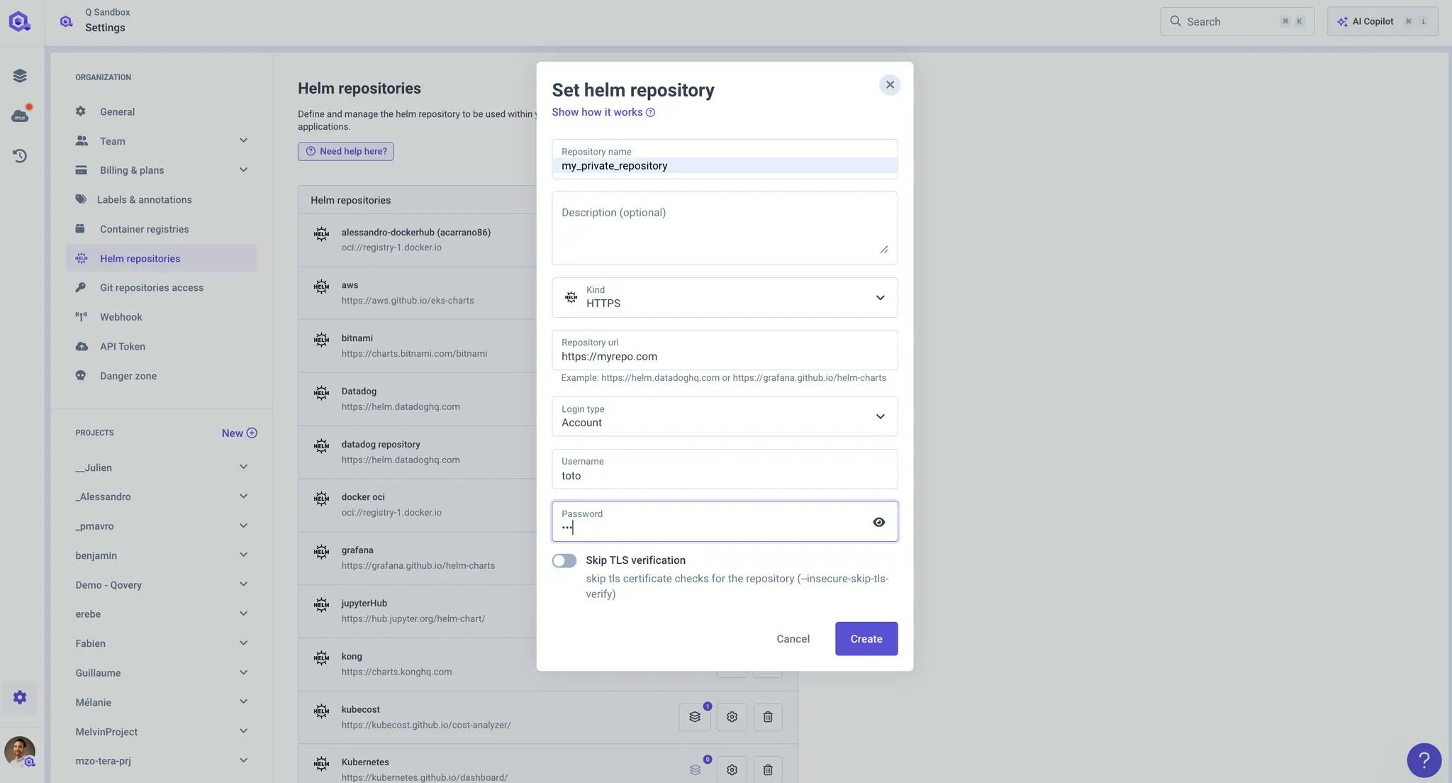 Managing Helm repositories all in one place