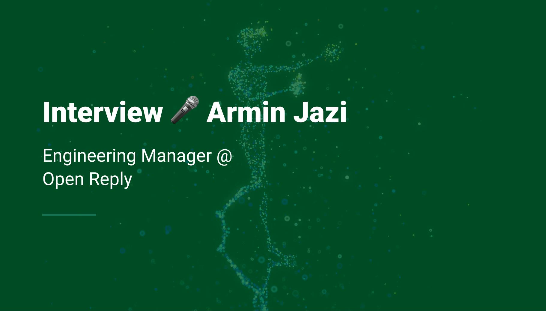 Organization Without Management: Armin Jazi's Approach to Guiding Teams - Qovery