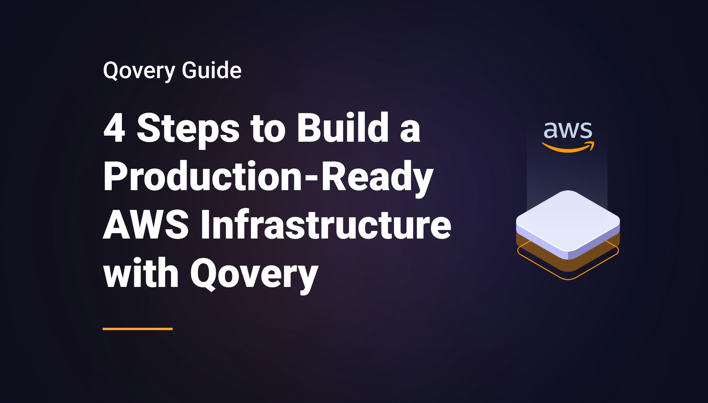 How to Build a Production-Ready AWS Infrastructure in 4 Simple Steps with Qovery - Qovery