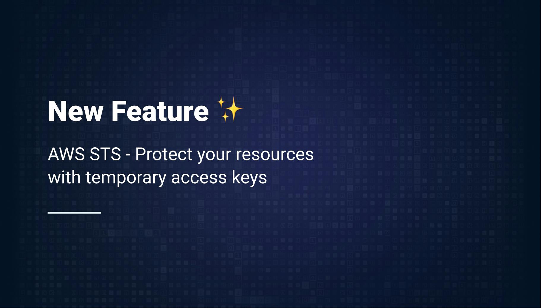 Qovery now supports AWS STS: Protect your resources with temporary access keys - Qovery