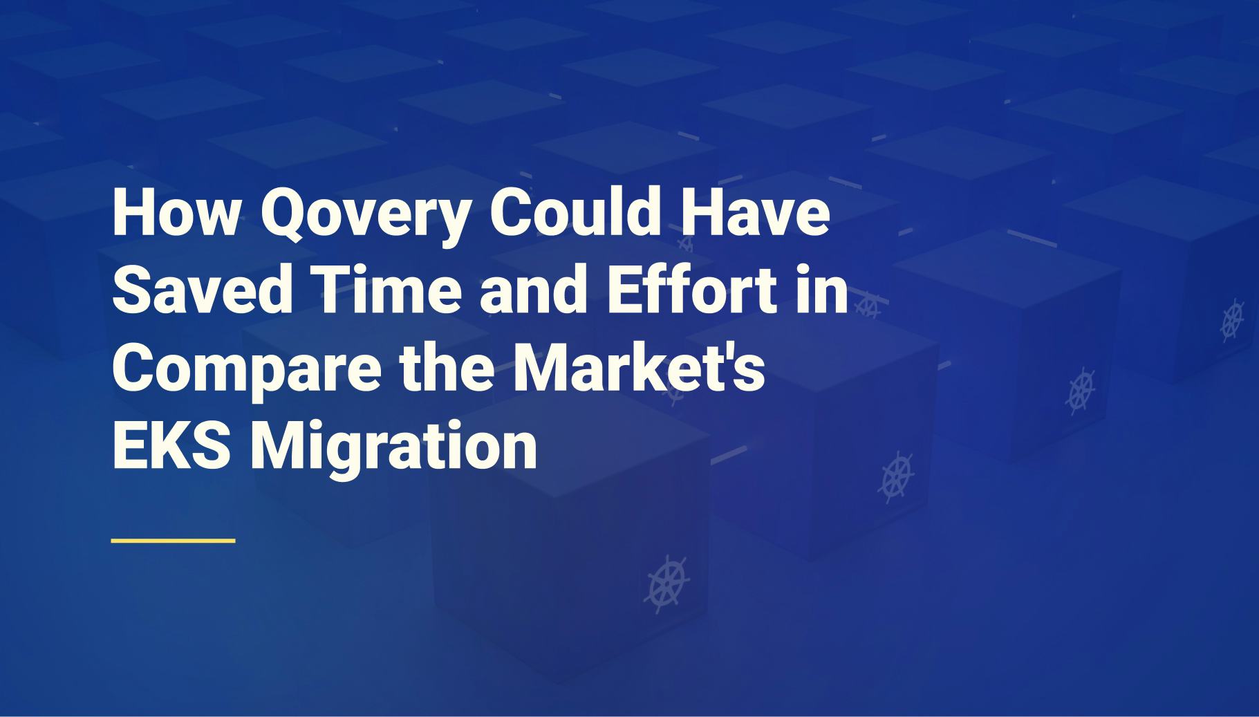How Qovery Could Have Saved Time and Effort in Compare the Market's EKS Migration - Qovery
