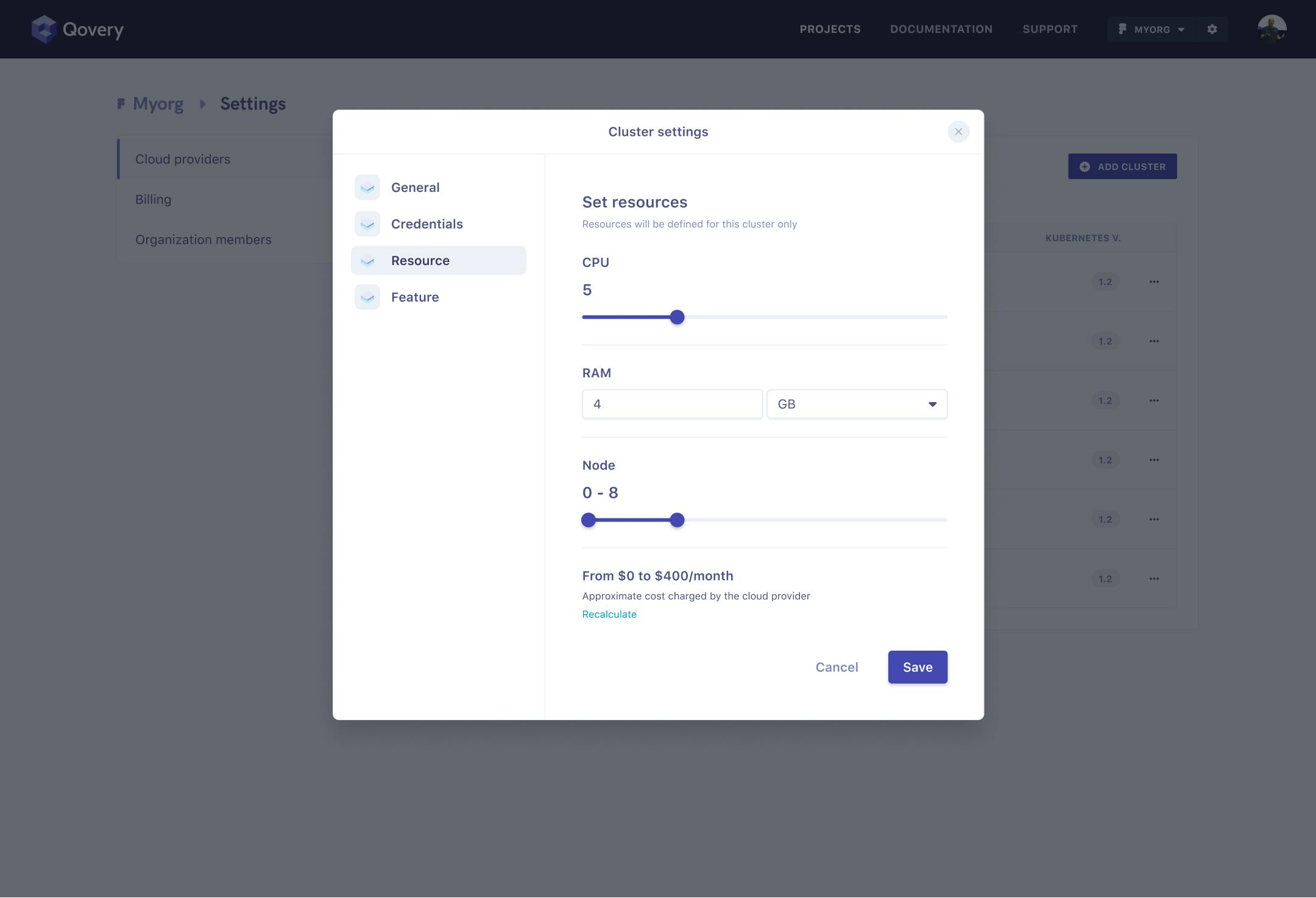 Auto-scale your cluster and control your cloud cost easily