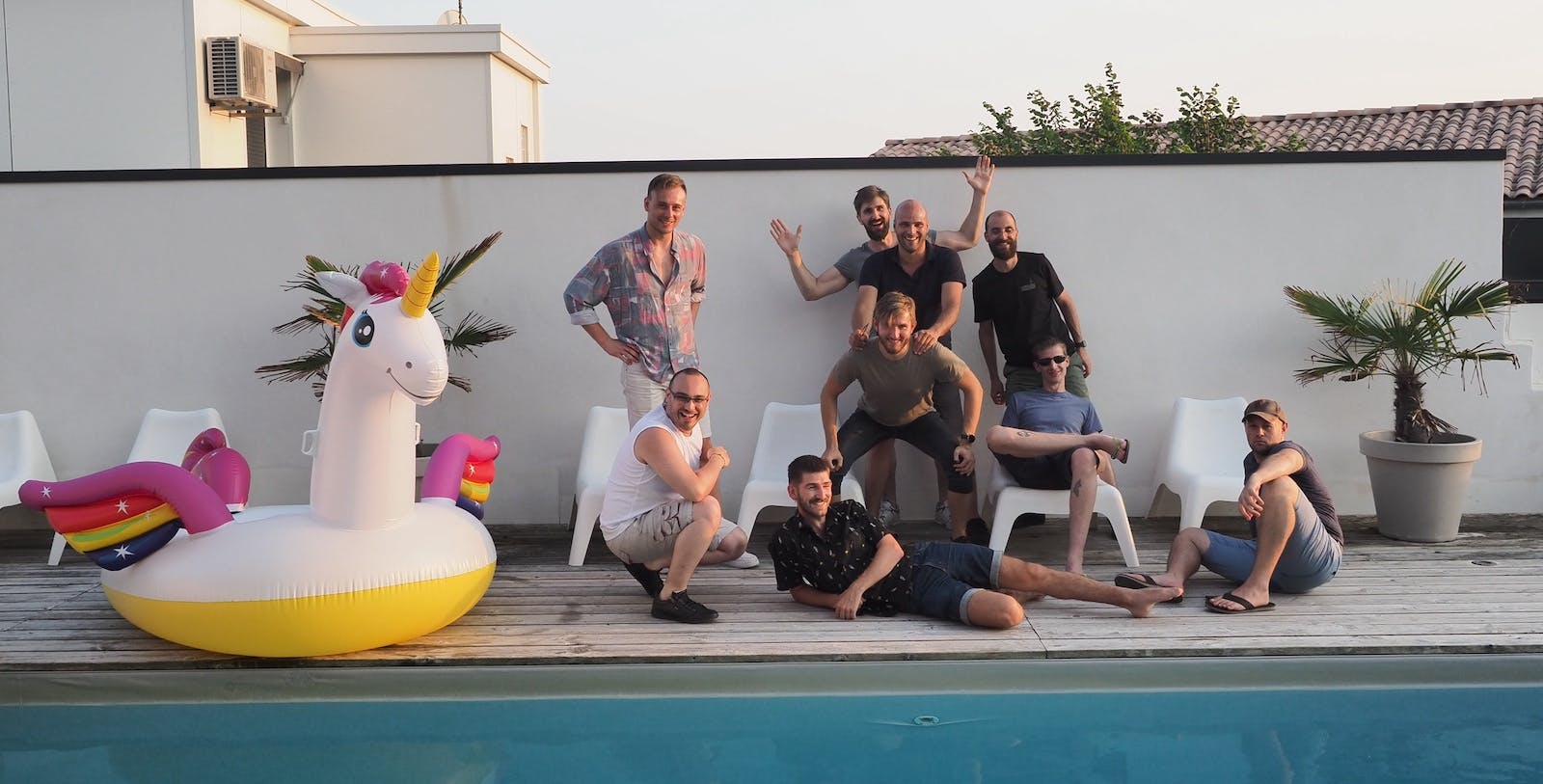 The Qovery team during our summer retreat 2021 in France