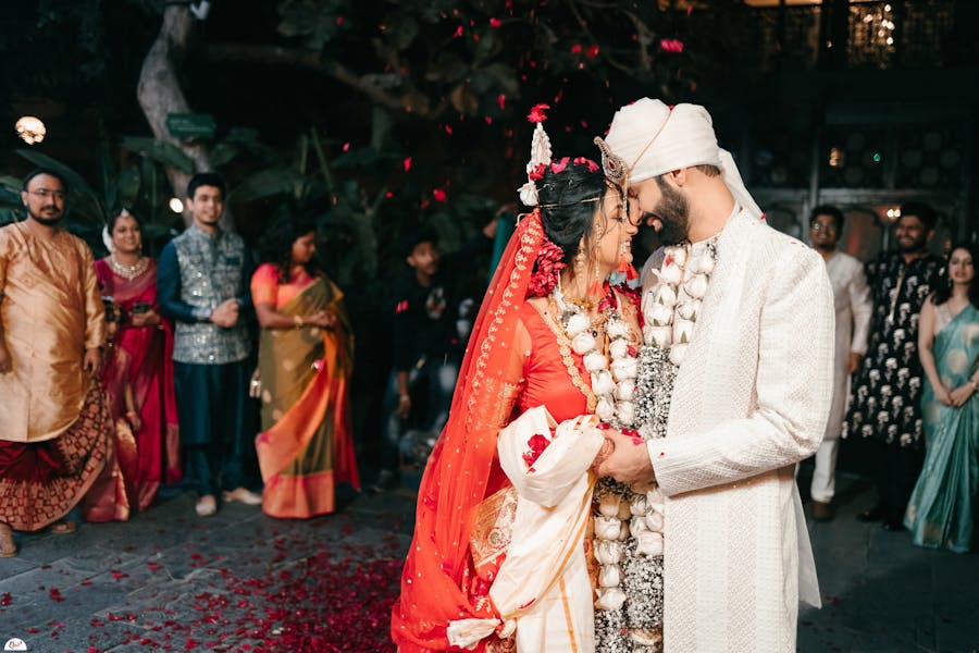 Entry of bride in marriage