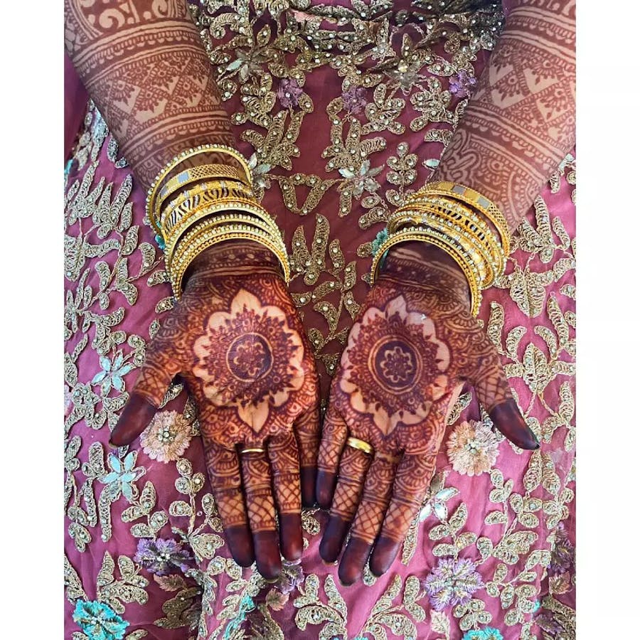 Mandala mehendi art design