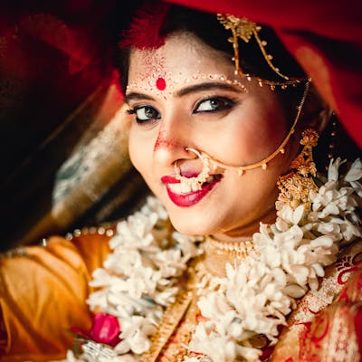 Bengali wedding photo by Qpidindia