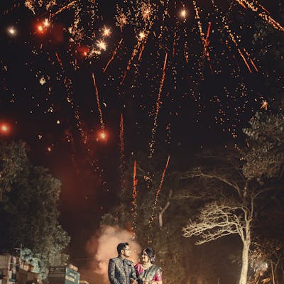 Couple photo of bengali wedding