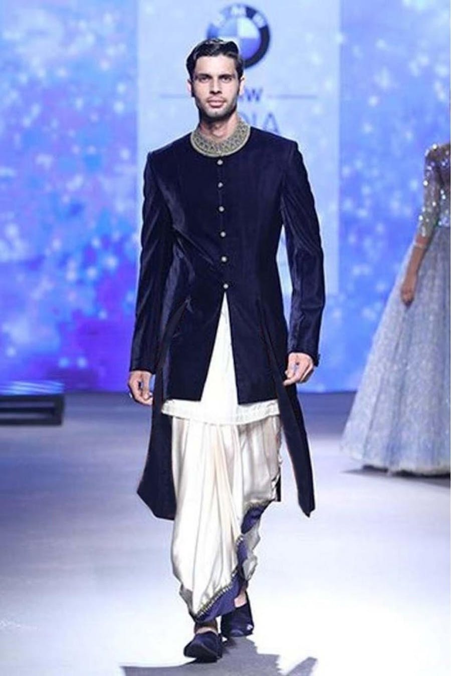 Velvet Sherwani for groom