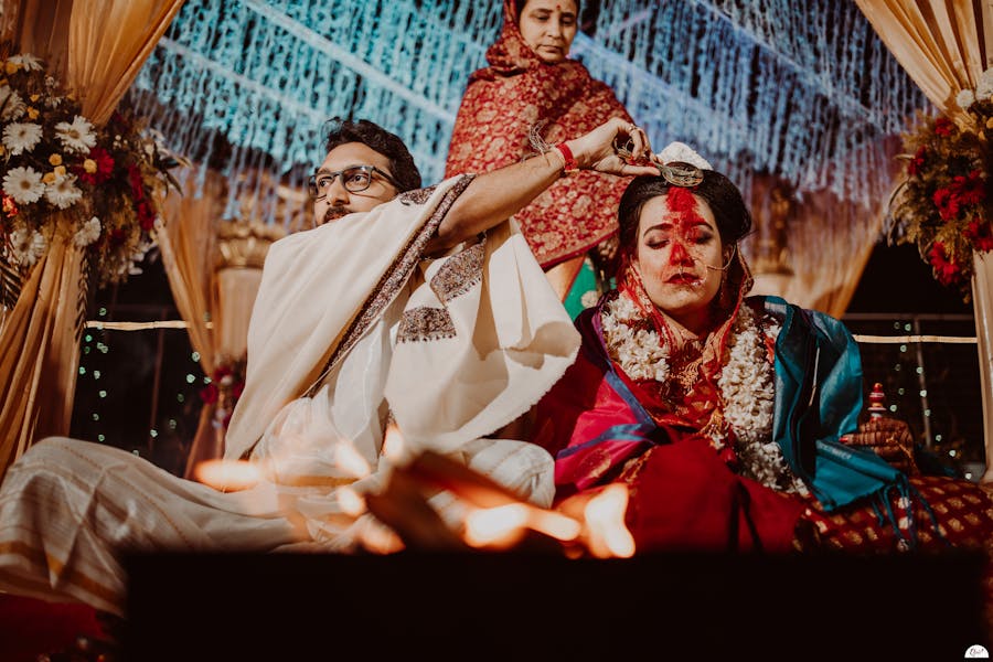 Wedding moment