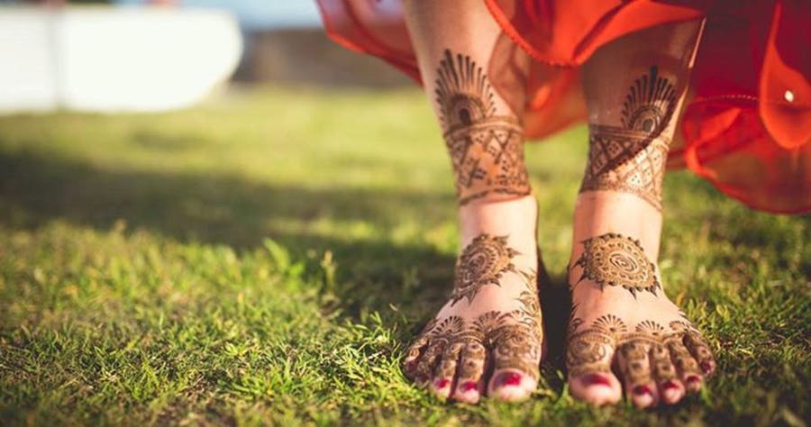mehendi design for bride