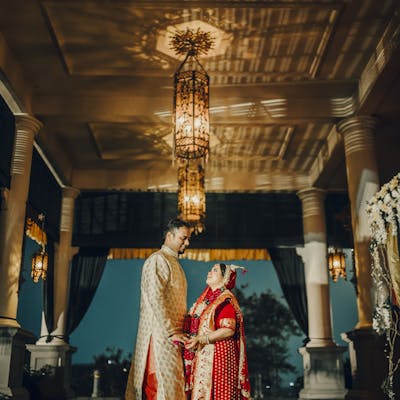 Couple photo of bengali wedding