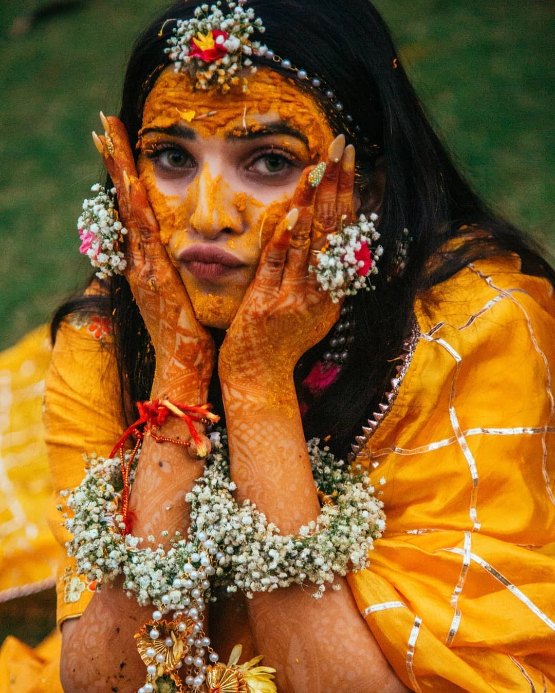 floral bangles for haldi